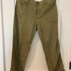 Olive Green Cargo Pants